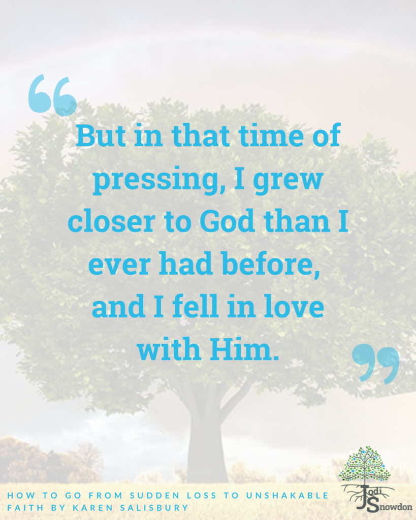 Sudden Loss to Unshakable Faith